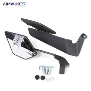 Gương Rizoma SM1 - Stealth Naked Max Cho SH / Vespa / PG1 / XSR / CB / Z1000 / Duke 790 / Ducati Mặt Kính Trắng Góc Rộng