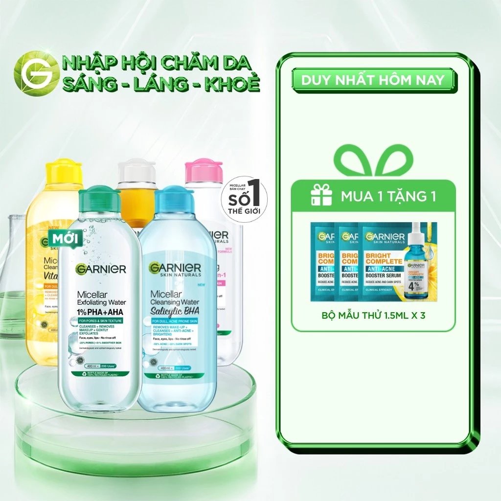 Nước Tẩy Trang Garnier Micellar Cleansing Water