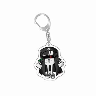 Diy Custom Battle Cats Acrylic Keychain Keyring Anime Game Peripherals Creative Backpack Pendant Jewelry Friend's Holida