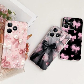 Dành Cho Realme C51 C51s C53 C60 / Realme Note 60 Ốp Điện Thoại Nhiều Màu Sắc Hoa Butterflu Nữ Tính Vỏ Silicon Mềm Trong Suốt