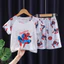 Shop Quần Áo Trẻ Em Quần Áo Mùa Hè Bộ Đồ Ngủ Trẻ Em Tay Ngắn Phù Hợp Với Bé Nhà Quần Áo Hoạt Hình Phiên Bản Hàn Quốc Quần Áo Điều Hòa Mỏng
