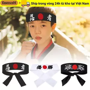 ESSENCEH Băng đô Nhật Bản, Băng đô Hachimaki thoáng khí đa năng, Phụ kiện trang phục hút ẩm Karate Bandana Mũ nón Tập thể dục thể thao