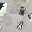 Hộp đựng thẻ Photocard OLVIDO, Hộp đựng thẻ Kpop 3 inch bằng nhựa PVC, có thẻ Photocard đôi cánh thiên thần