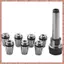 1 bộ MT2 ER20 M10 MTB2 Collet Chuck Morse#2 Dụng cụ cônHolder + 7 thanh nối dài phay CNC lò xo (R F C V)