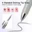 Bút Vẽ Nail Đa Năng 5 Trong 1 Thiết Kế Bấm Rút Cọ Nét Vẽ Viền Chấm Bi Đính Đá Mút Loang Màu Chà Bột Gương Chuyên Nghiệp Cao Cấp