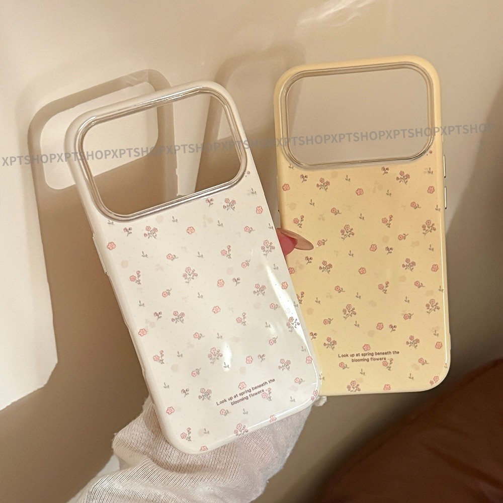 Ốp điện thoại mềm hình hoa cổ điển toàn màn hình cho iPhone 17 Pro Max 16 15 14 13 Vỏ bảo vệ chống sốc