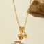 Shuling zircon bọc hình tình yêu thon gọn vòng cổ mặt dây chuyền thời trang nữ trang sức