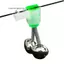 VFZ 10 Cái / bộ Đôi Chuông Xoắn Ốc Câu Cá Cắn Báo Động Ngoài Trời Đêm Cá Chép Cần Câu Đầu Kẹp Dụng Cụ Phụ Kiện OTE