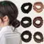 Springevenstar Tóc Giả Đuôi Ngựa Co Giãn Dệt Bím Tóc Vòng Cao Su Tạo Kiểu Tóc Fixator Dụng Cụ Tạo Kiểu Tóc Phụ Kiện Tóc Springevenstar