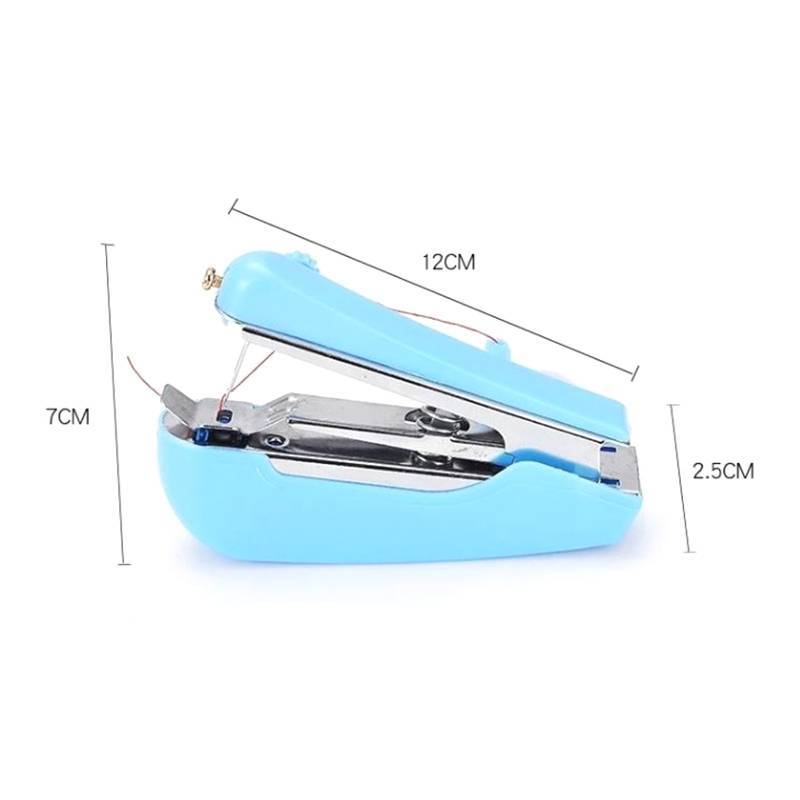 JINHF Màu Sắc Ngẫu Nhiên Mini Máy May Vá Không Dây Cầm Tay Quần Áo Hữu Ích Di Động Máy May Tay Dụng Cụ Phụ Kiện HOT