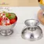 HL Kem Cốc Salad Bát Inox Bát Món Tráng Miệng Đĩa Trái Cây Ốc Món Ăn Dự Tiệc Cung Cấp LMWU