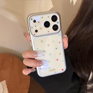 [Sheren] Ốp Điện Thoại Ngôi Sao Toàn Màn Hình Gilt Thích Hợp Cho i17 16 15 14 13 12 11 pro max Vỏ Bảo Vệ Chống Sốc