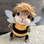 Cùng Ngày Giao Hàng Sâu Gối Lớn Haki Ong Sang Trọng Đồ Chơi Mặt Dây Chuyền Búp Bê Đồ Trang Trí Túi Đồ Trang Trí Nhỏ Trò Chơi Ngoại Vi Quà Tặng