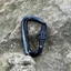 PYCOU Professional Safety Carabiner, Thiết bị bảo vệ leo núi 12KN Móc chìa khóa hình chữ D, Công cụ tăng dần ngoài trời 48 * 80mm 7 màu