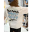 Áo thun ngắn tay Wacky willy lưng in graffiti nam nữ Áo thun cổ tròn Cotton cao cấp 100% 0617