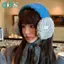 GHX Thời Trang Dễ Thương Cán Sang Trọng Bịt Tai Dành Cho Nữ Phong Cách Mùa Đông Mới Để Bảo Vệ Lạnh Ngoài Trời Bịt Tai Ấm Áp Thiện Có Dây Đeo VN