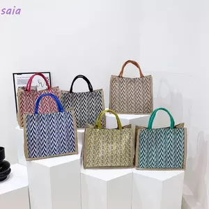 Túi Ăn Trưa SAIA Nữ Vải Satchel Dung Tích Lớn Tote