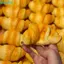 Đồ chơi mực Croissant FUHUIOT, Quả bóng Fidget giác quan Pinch dính, Trẻ em Người lớn Tay nâng chậm Thư giãn Đồ chơi phục hồi chậm dày dành cho học sinh