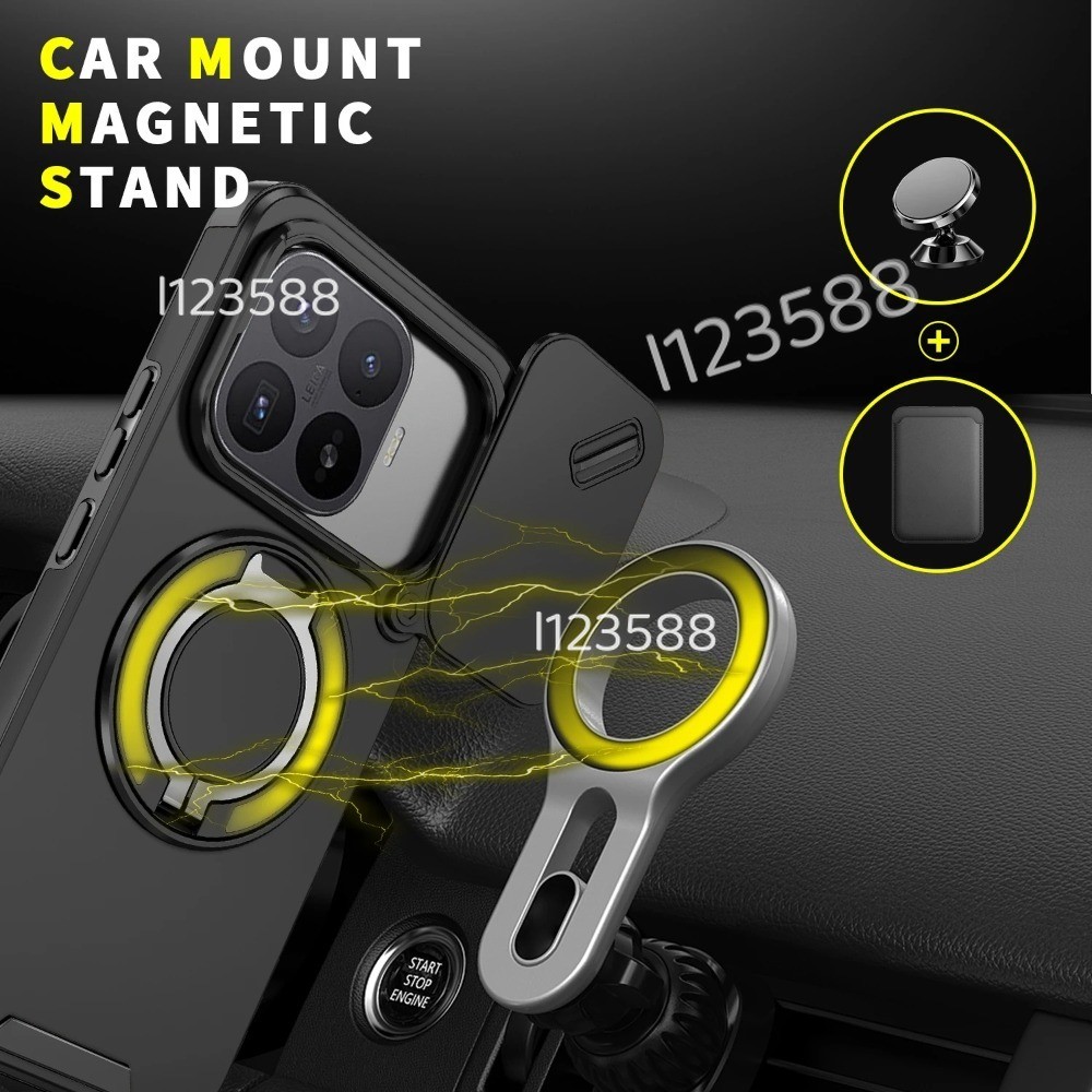 Dành Cho Xiaomi 17TPro 2026 Camera Trượt Bảo Vệ Ốp Lưng Điện Thoại Xiaomi 17T 17TPro Xiaomi17T Pro 5G Giá Đỡ Chắc Chắn Bao