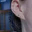 Bluelover 6 Cái / bộ Bộ Bông Tai Pha Lê Đơn Giản Dành Cho Nữ Bướm Zircon Bông Tai Cô Gái Tiệc Cưới Đính Hôn Phụ Kiện Trang Sức Mới