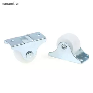 4 Bánh Xe Ngăn Kéo 1 Inch Nhựa Hướng Dẫn Bánh Xe Nội Thất Ròng Rọc Nhỏ [VN]