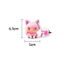 3D In Hình Mèo Dễ Thương Vườn Thú Series 3D In Đồ Trang Trí Mới Lạ Sản Phẩm Đặc Biệt 3D In Móc Khóa 6PVX