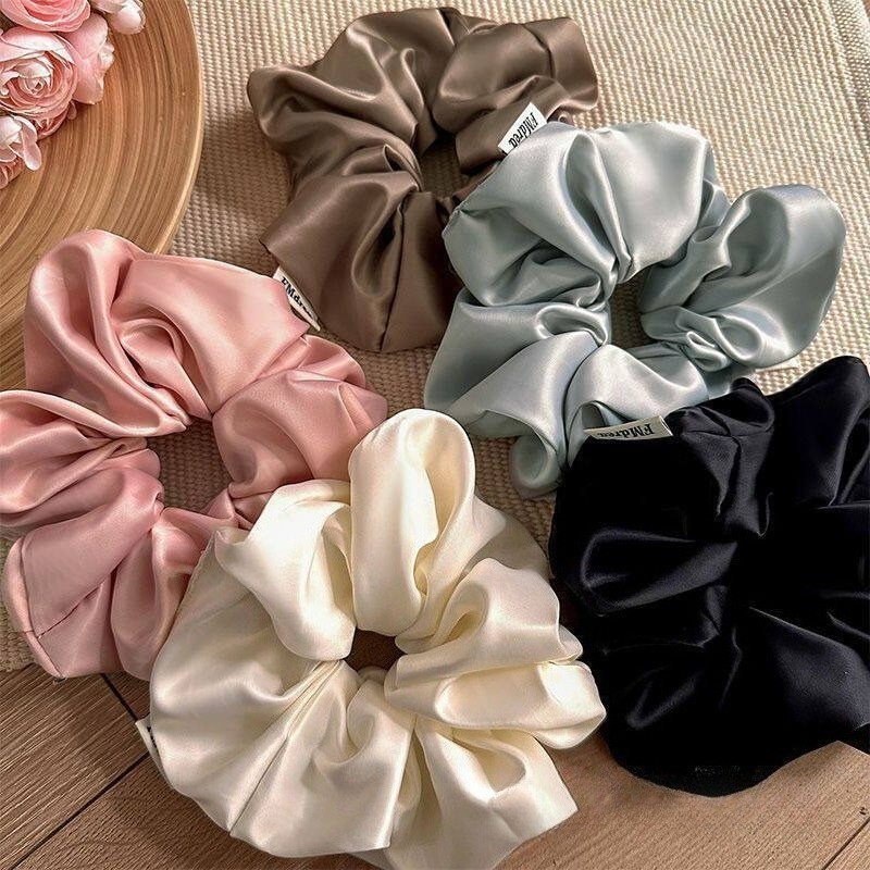 Băng đô cao cấp Satin Retro 2026 Băng đô thời trang nữ phong cách mới