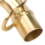 Ống cổ Saxophone ROLY, Cổ Saxophone Alto vàng bằng đồng, Đường kính cổng 2,45cm / 0,96in chuyên nghiệp Alto Saxophone cho Alto Saxophones Sử dụng