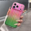 Ốp Điện Thoại Camera Gradient Aurora Cho iPhone 17 Pro Max 16 15 Pro Max Vỏ Bảo Vệ Chống Sốc
