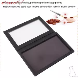 Bảng Phấn Mắt AFTEROF, Bảng Từ Tính Cắt Cửa Sổ Kích Thước Lớn, Nắp Di Động Đế Từ Lấp Lánh Mờ Trống Hộp Phấn Mắt MUA Kit