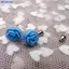 Bluelover 12 Đôi Bông Tai Hoa Hồng Huyền Bí Bông Tai Hoa Màu Hỗn Hợp Bán Buôn Mới