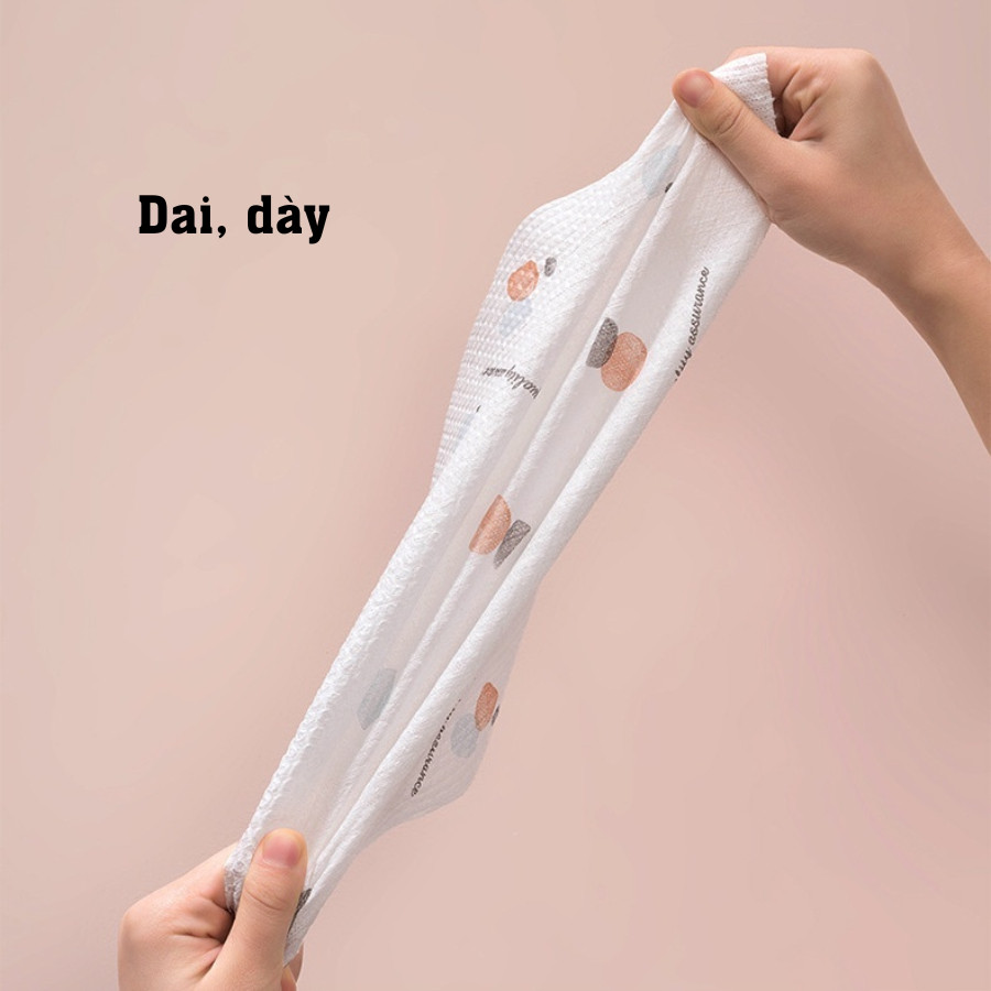 Cuộn 200 Khăn Giấy Vải Lau Đa Năng Có Thể Tái Sử Dụng HOMIE Khăn Lau Bếp, Lau Bát, Siêu Thấm Hút