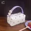 Ngọt Ngào Dễ Thương Bong Bóng Tím Nơ Thỏ Cầm Tay Túi Đựng Mỹ Phẩm Dung Tích Lớn Du Lịch Di Động Túi Bảo Quản Nữ Túi Trang Điểm Quà Tặng Mới