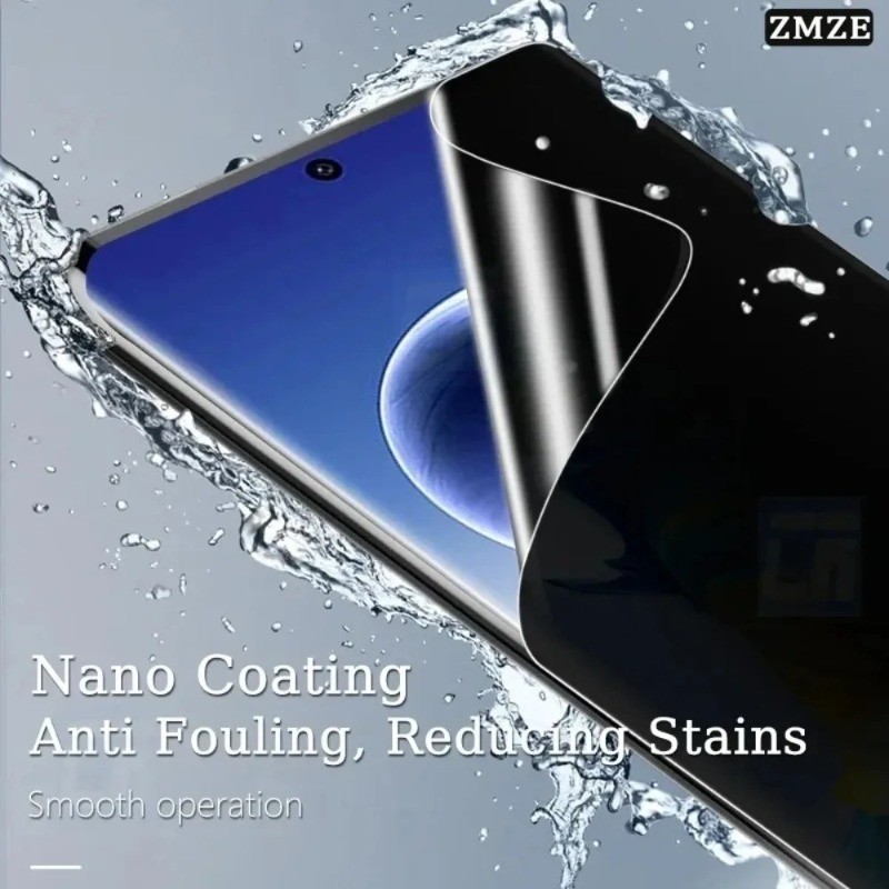 2 Chiếc Full Cover Frosted Hydrogel Film Cho Redmi Note 11 11E 11S 11SE 11s 12 Pro Plus Discovery Speed Turbo Chống Cháy Nổ HD Phim Mềm Trong Suốt Tấm Bảo Vệ Màn Hình Phía Trước Mờ Và Xanh