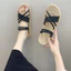 Trang chủ Ngoài Trời Mặc Dép Sandal Phong Cách La Mã Dép Phiên Bản Hàn Quốc Hợp Thời Trang Hợp Thời Trang Hai Cánh Đi Biển Dép Phù Hợp Với KFZS
