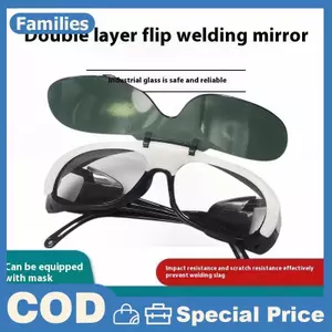 Khí Argon Arc Hàn Kính Bảo Vệ Năng Lượng Mặt Trời Chống chói Đánh Bóng An Toàn Làm Việc Mắt Bảo Vệ Thiết Bị Thợ Hàn Kính