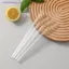 Bộ ống hút thủy tinh có thể tái sử dụng Chất làm mịn Borosilicate cao Đuôi ống hút uống nước thân thiện với môi trường tốt cho sức khỏe với bàn chải làm sạch MỚI