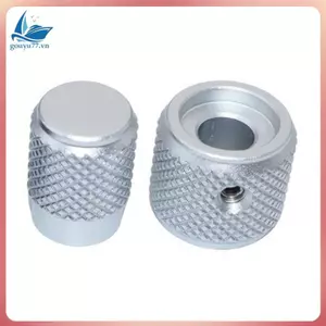 EC11EBB24C03 EC110701Mũ hợp kim nhôm N2B Núm rắn Núm điều chỉnh bộ mã hóa kép Bạc