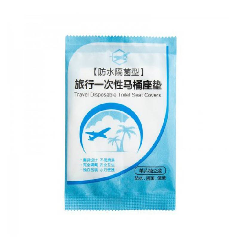GOAY 50 Chiếc Dùng Một Lần An Toàn Du Lịch Nhựa PE Bồn Cầu Bọc Thảm Đệm VN
