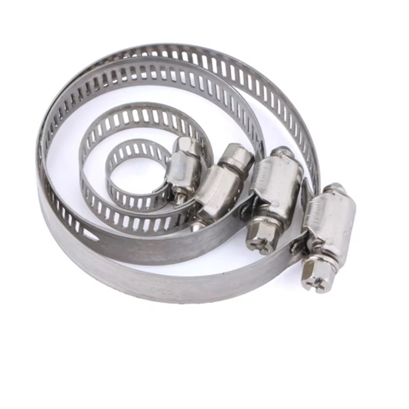 Đai Xiết Ống Inox 304 Chống Gỉ 21-44mm 38-57mm 65-89mm Cổ Dê Siết Chặt Ống Nước Ống Gió Bền Chắc