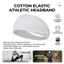 Băng đô co giãn Cotton để chạy bộ Yoga Fitness Unisex Băng đô thoải mái có thể điều chỉnh
