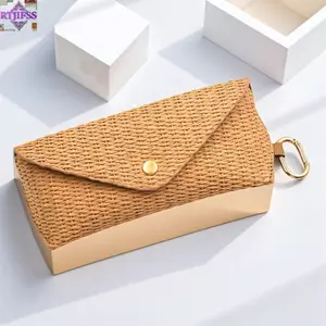 RTJIFSS Kính, Giá Đỡ Kính Mắt Di Động Mềm, Ống Hút Dệt PP Chất Liệu Kính Mát Hộp Bảo Quản Unisex