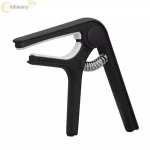 EDIWAN ​Capo lò xo​, ​Ngay cả áp lực Hồng / Xanh nhạt / Đen / Trắng ​Đàn Guitar Capo​, ABS hữu ích ​Capo mới bắt đầu ​Capo đa dụng cụ​ ​Dành cho Acoustic / Bass / Ukulele / Banjo / Mandolin​