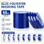 Băng đánh dấu EDIWANY, Băng mã hóa 66 mét rộng 3 / 5 / 8 / 10mm, Băng Mylar màu xanh