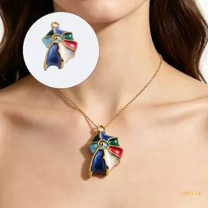 Exhila Đa Năng Thép Không Gỉ Thủ Công Mặt Dây Chuyền Hình Con Lăn Trang Sức Thành Phần