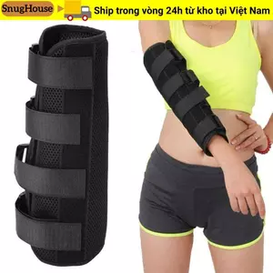 SNUGHOUSE Cánh Tay Nẹp Dây Đeo Có Thể Điều Chỉnh 3 Tấm Thép Cố Định Ấm Vai Khuỷu Tay Hỗ Trợ Miếng Lót