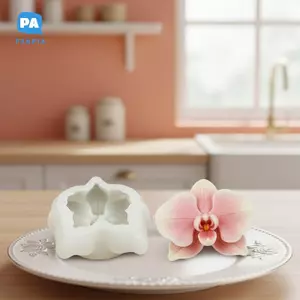 Khuôn Silicon Phong Lan Cho Bánh Mousse Và Nhựa Thủ Công Máy Nướng Linh Hoạt Cho Thiết Kế Hoa Handmade Trang Trí Bánh VN