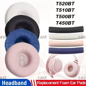 CAST 1 Cặp Miếng Đệm Tai Mềm Xốp Phụ Kiện Băng Đô Cho T520BT T510BT T500BT T450BT
