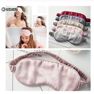 Kuzhen Miếng Che Mắt Ngủ Hai Mặt Bằng Lụa Nguyên Chất Tốt Cho Sức Khỏe