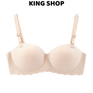 Áo ngực nữ không gọng mút bàn tay dày nâng ngực chất su mịn màn thoáng mát King Shop A-923
